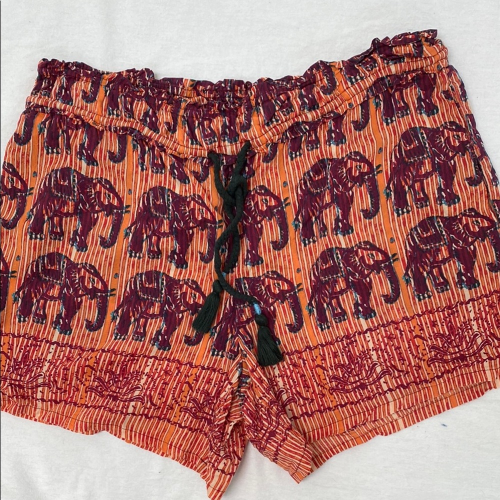 Elephant 🐘 Print Women's Loungewear Shorts by Anthropologie